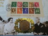 UK 1957 m. 50 centu cu-ni