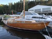 Klasikinė jachta Nordic folkboat, raudonmedis. - nuotraukos Nr. 6