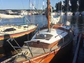 Klasikinė jachta Nordic folkboat, raudonmedis. - nuotraukos Nr. 5