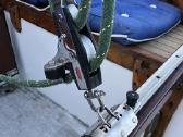 Klasikinė jachta Nordic folkboat, raudonmedis. - nuotraukos Nr. 18