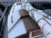 Klasikinė jachta Nordic folkboat, raudonmedis. - nuotraukos Nr. 20