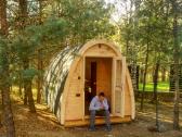 Lauko pirtis sauna- namukas 2.4 m x 4.0 m - nuotraukos Nr. 12