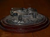 Sidabru dengtas modeliukas Triumph Tr-2 - nuotraukos Nr. 4
