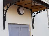Stoginės,stogeliai virš durų,balkonų,garažų,terasų - nuotraukos Nr. 17