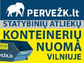 Statybinių atliekų konteinerių nuoma