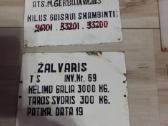 Tarybiniu laiku informacines lenteles ir numeriai - nuotraukos Nr. 3