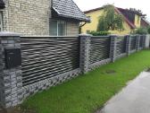 Betoninės tvoros, klinkerio imitacijos stulpai ! - nuotraukos Nr. 3
