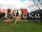 Plastikinės supynės, gandro lizdas su tinklu - nuotraukos Nr. 5