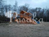 Plastikinės supynės, gandro lizdas su tinklu - nuotraukos Nr. 6