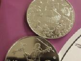 1,5 eur Užgavėnėms ir 5 eur sidabrinė