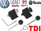 VW, Audi 1.9 ir 2.0 Tdi veleno fiksavimo įrankiai