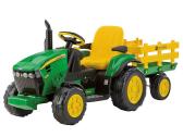 Traktoriukas John Deere Ground Force su priekaba