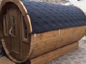 Apvali sauna lauko pirtis bačka 3,5m ilgio - nuotraukos Nr. 3