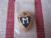 CCCP karinis zenklas M. Sunkaus Metalo. Naujas.