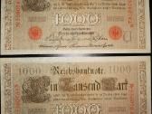 Banknotai.1000 Vokietijos markių 1910m. 2 vnt(unc) - nuotraukos Nr. 4