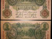 50 Vokietijos markių. 1910m.