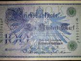 100 Vokietijos markių. 1908m. - nuotraukos Nr. 2