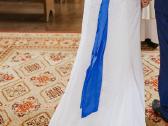 Romantiška vestuvinė suknelė - nuotraukos Nr. 3