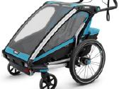 thule-chariot-sport-2-child-trailer-blue - nuotraukos Nr. 4