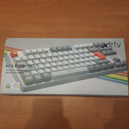 Клавиатура xtrfy k4 tkl rgb retro обзор