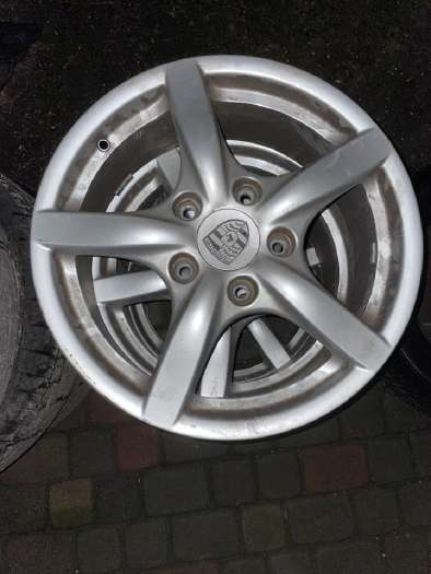 Orginalūs Porsche cayman R17 ir R18 ratlankiai - Skelbiu.lt