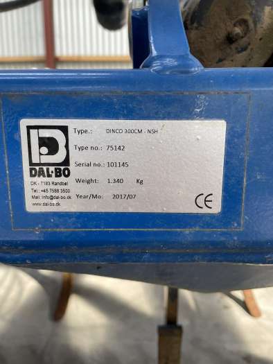 Dalbo Dinco 300, бороны