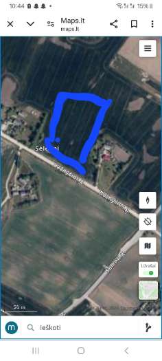 Sėlenų k., Bažnyčios g., žemės ūkio paskirties sklypas
