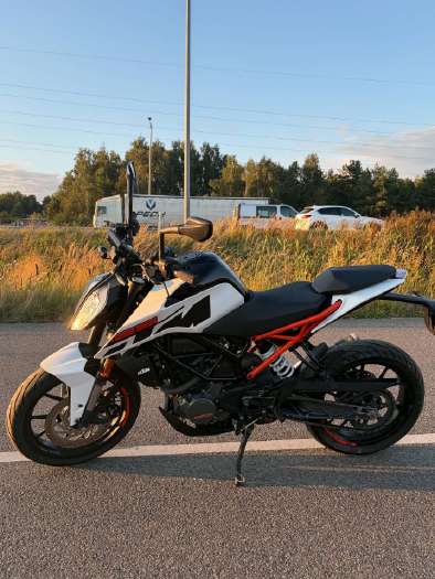 KTM Duke 125cc, street / classic