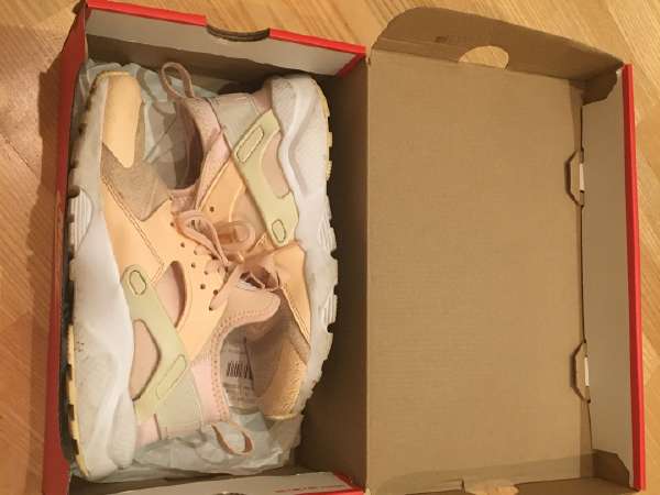 Nike huarache femme outlet beige