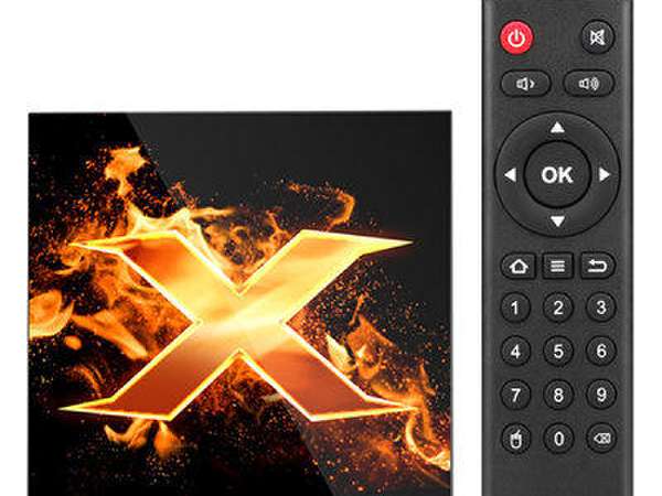 AndroidBox - Vontar X4 - tai Android TV priedėlis su