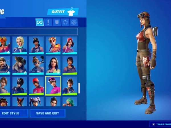 Compte Fortnite OG avec Objets Exclusifs et Peaux Senegal