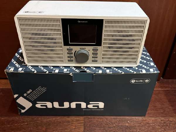 auna IR-260 - Radio Internet WiFi, Sonido estéreo, Dab+ y FM