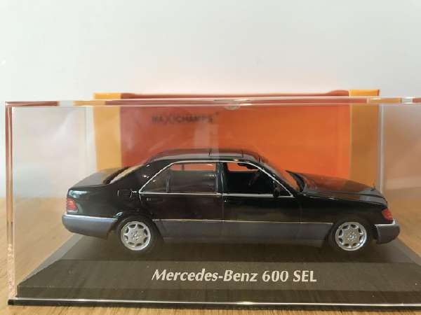 MERCEDES 600 SEL Vert HERPA 1:43
