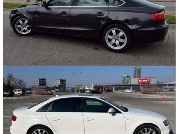 AUDI A4 Avant 18インチ スタッドレス　MAK LOWE FF Spacers Kit 30 mm 1,18 inches for Audi A4B8 Body Lift Kit