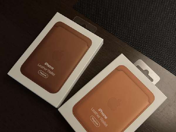 その他 Apple - Apple iPhone MagSafe Leather Wafflet iPhone Leather Wallet with MagSafe – Brown - beep.ee