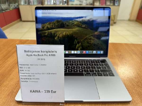 i7, MacBook Pro 13インチ（2019）、16GB、512GB MacBook Pro 2.8GHz Intel Quad-Core i7 16GB 512GB SSD 13