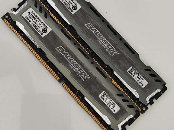 Crucial Ballistix LT DDR4-3200 8GBx2 未使用 Crucial Ballistix 3200 DDR4 Kit 16GB DRAM Desktop Gaming Memory
