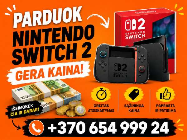 Switch nintendo (2 стр.) - Skelbiu.lt