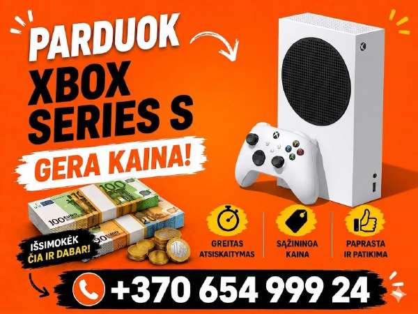 Xbox Series S microsoft - Skelbiu.lt