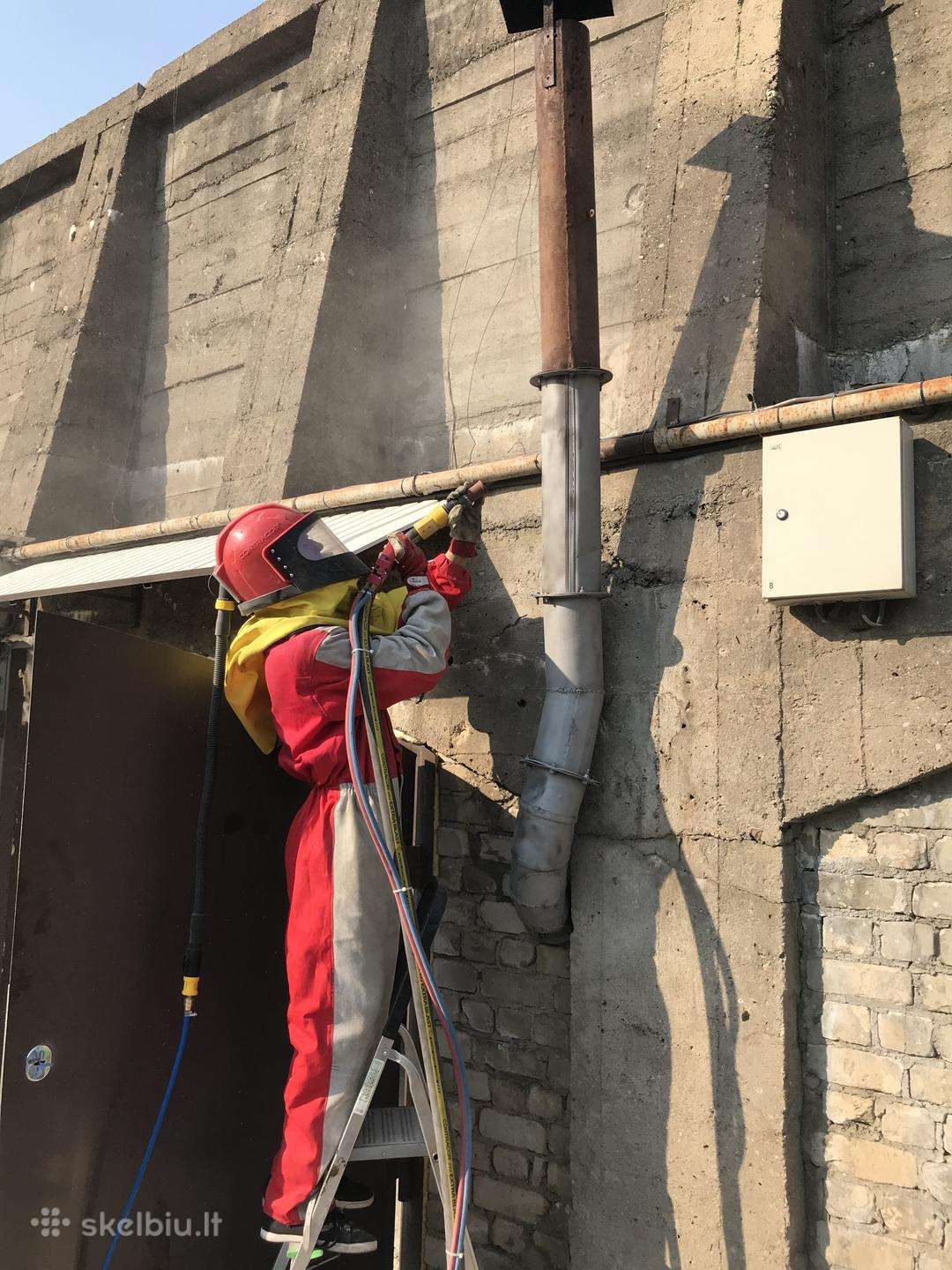Mobilus smėliavimas visoje Lietuvoje