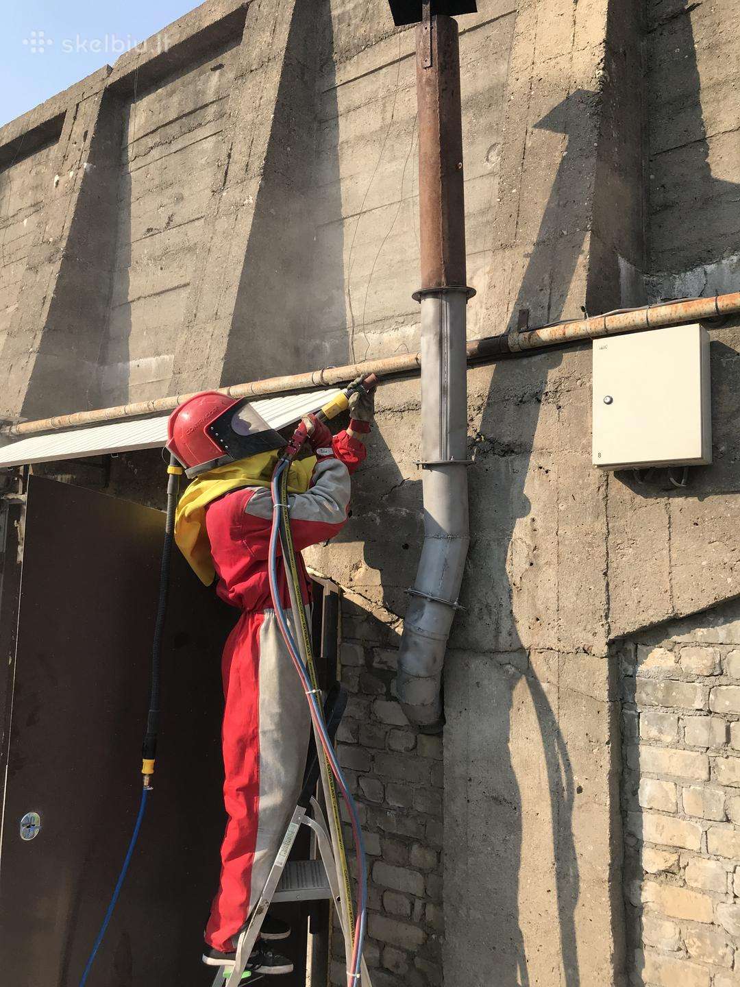 Mobilus smėliavimas visoje Lietuvoje
