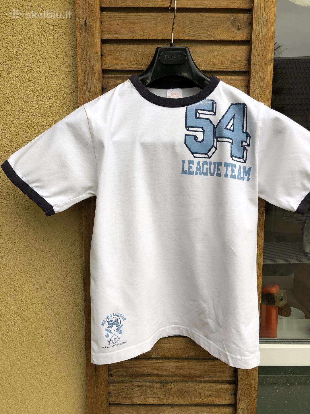 Graži medvilninė maikute 8-9 m ūgiui 134 cm,