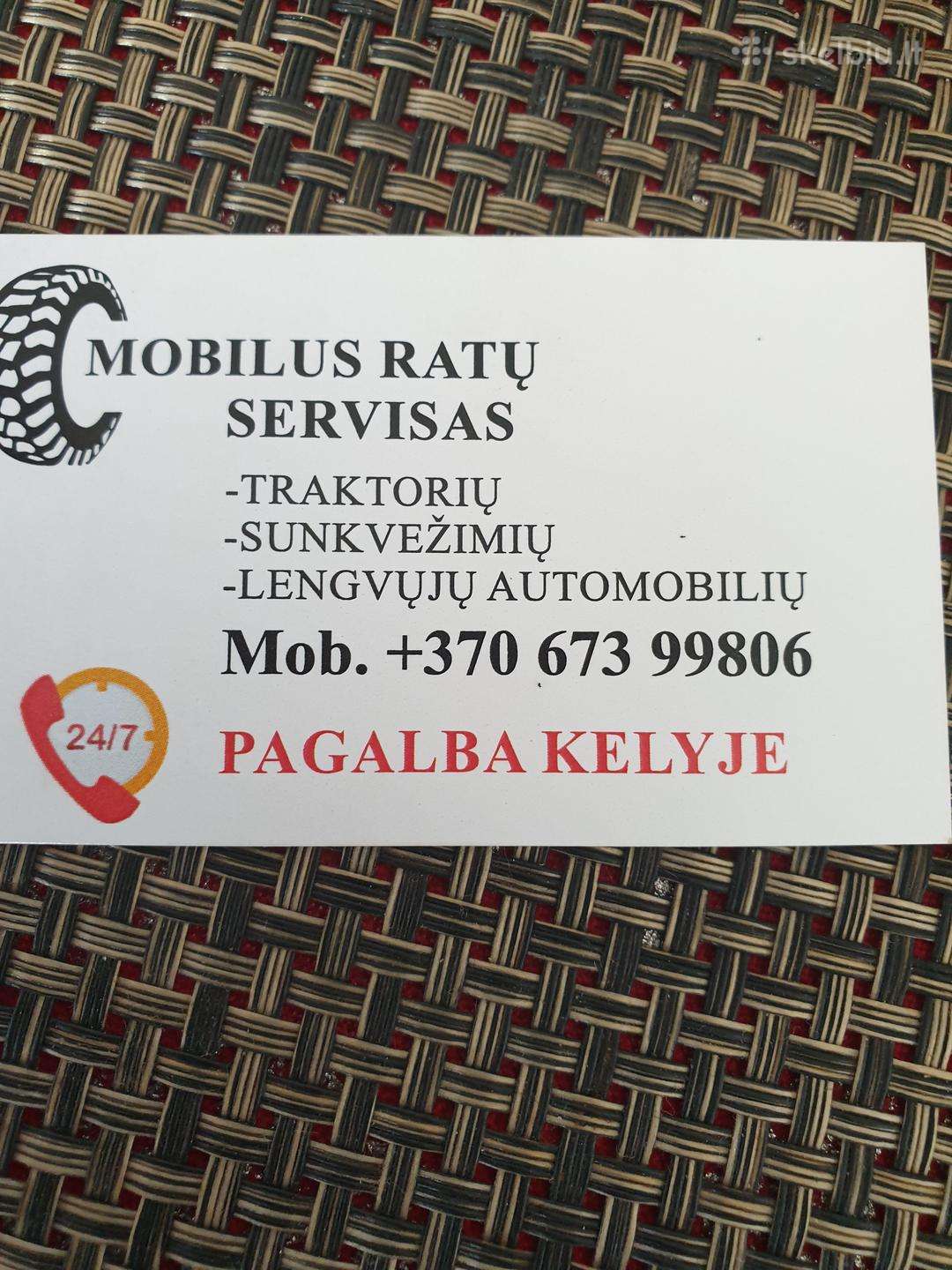 Mobilus ratų servisas