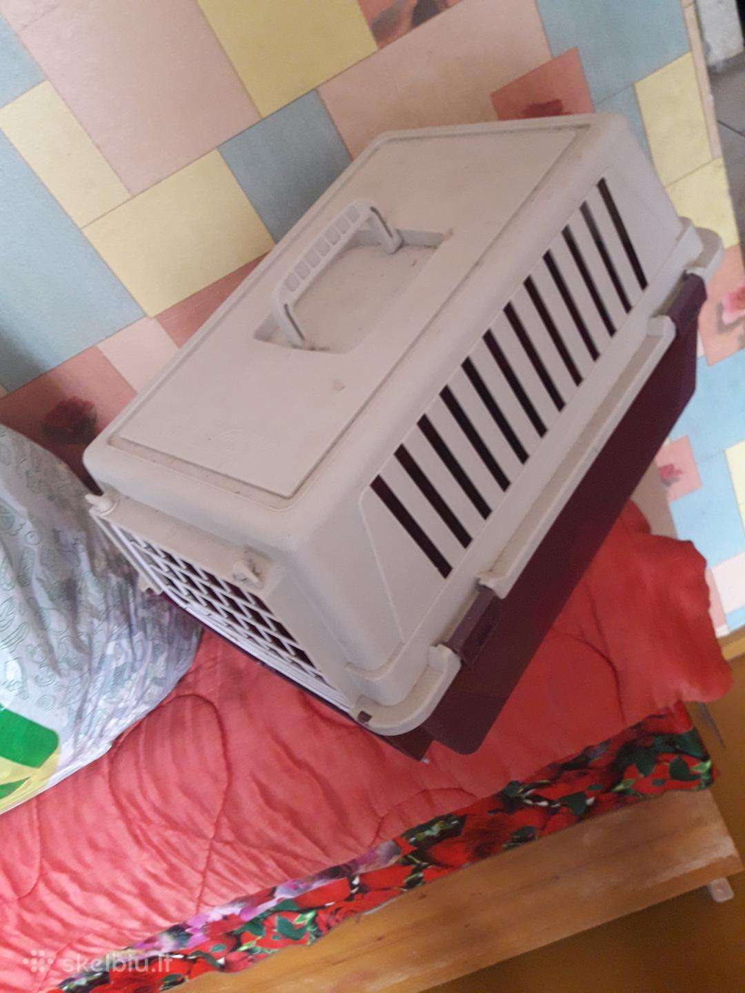 Katėms šuniukui transporto dėžė