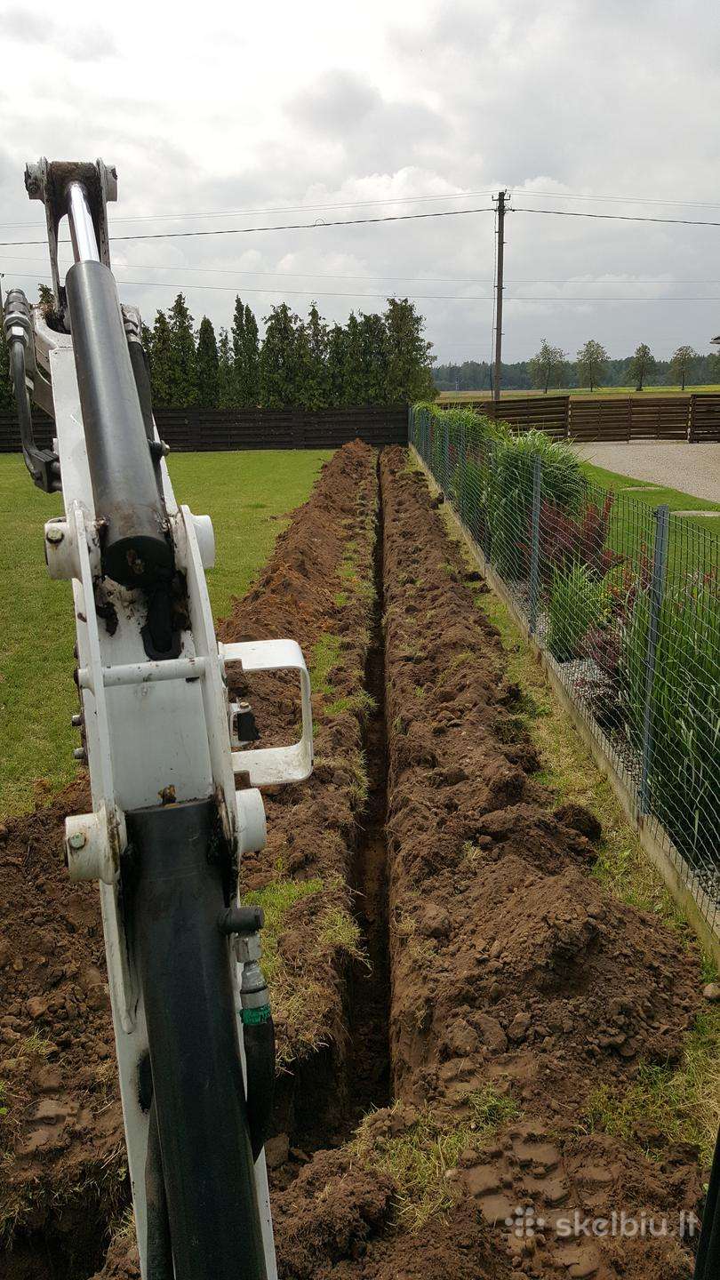 Bobcat E20, statybos transporto nuoma