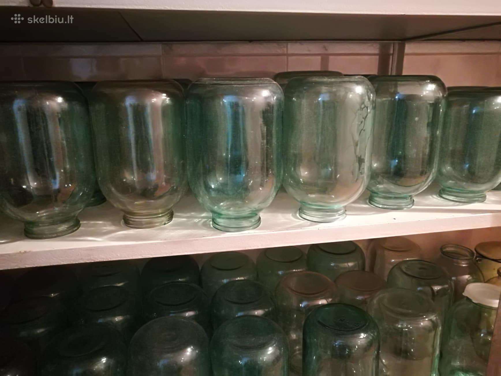 3 l Stiklainiai neužsukami