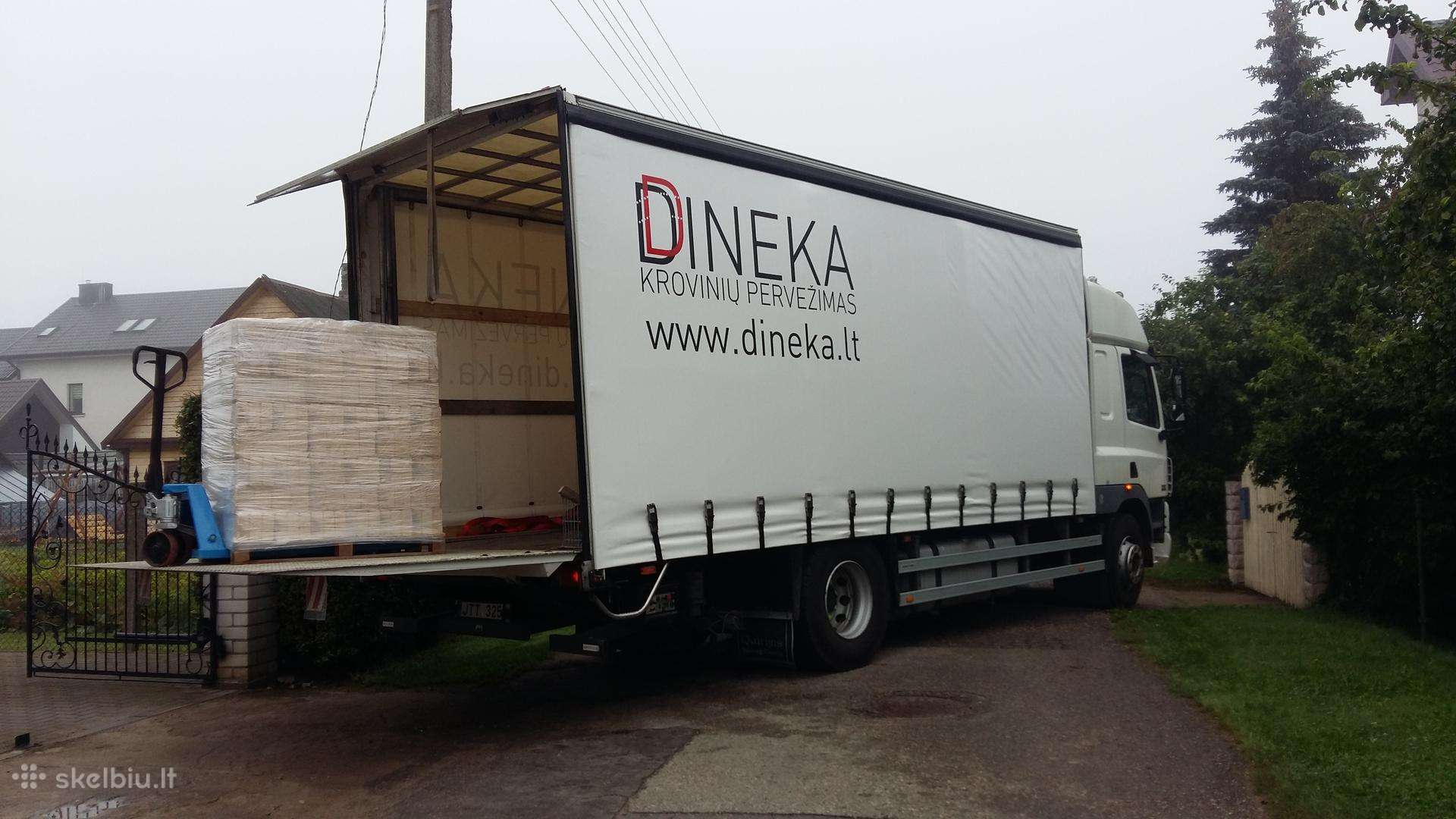 Krovinių pervežimas, Dineka, 3ton-14ton