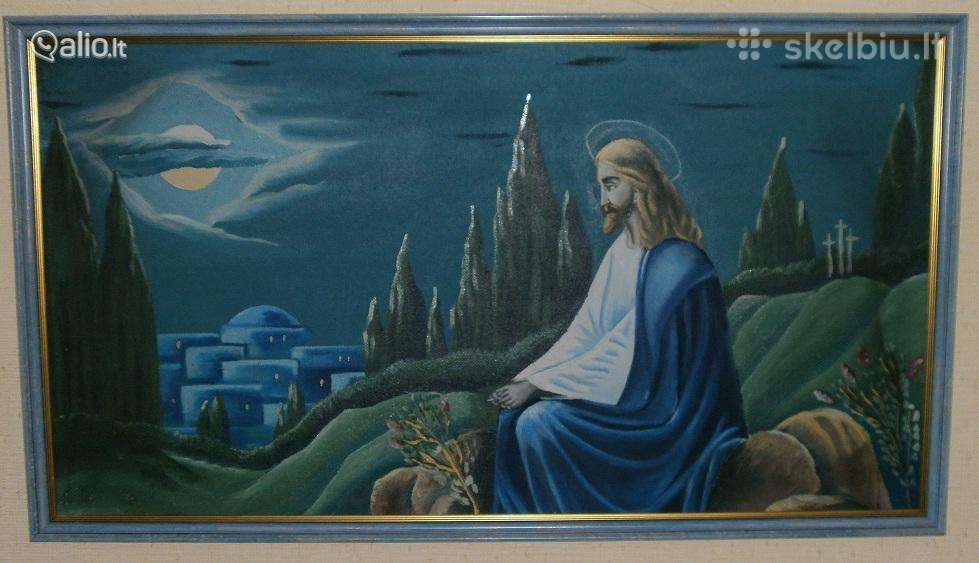 Paveikslas "Jėzus ir Jeruzalė"