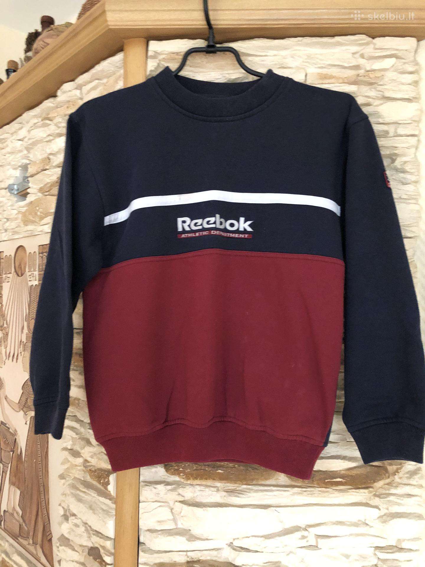 Orginalus Reebok medvilninis su pūkeliu bliuzonas