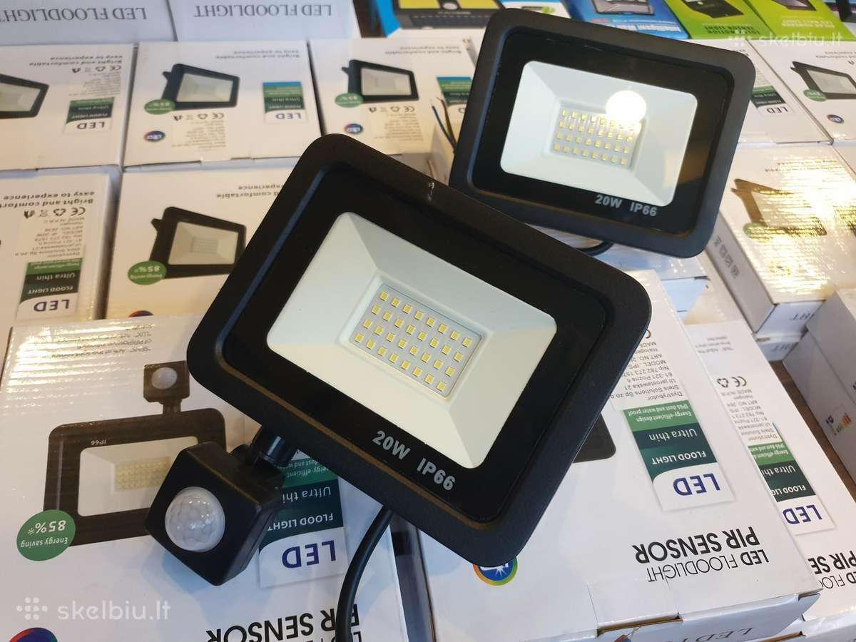 Išpardavimas lauko LED žibintu visi po 10€